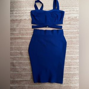 Lulus 2 piece top and skirt